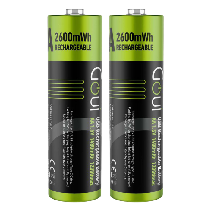 ⁦GOUI RECHARGEABLE AA⁩ - الصورة ⁦1⁩