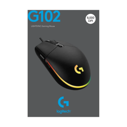 LOGITECH G102 LIGHTSYNC BLACK