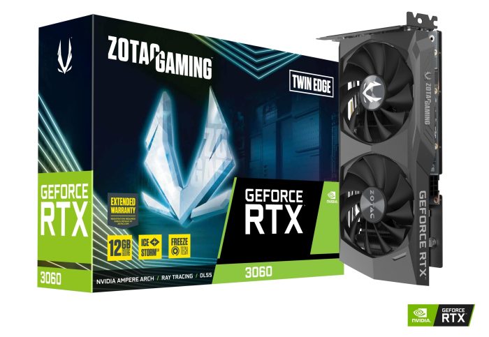 ⁦ZOTAC RTX 3060 12GB TWINEDGE⁩ - الصورة ⁦1⁩