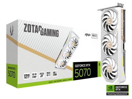 ZOTAC RTX 5070 12GB AMP WHITE