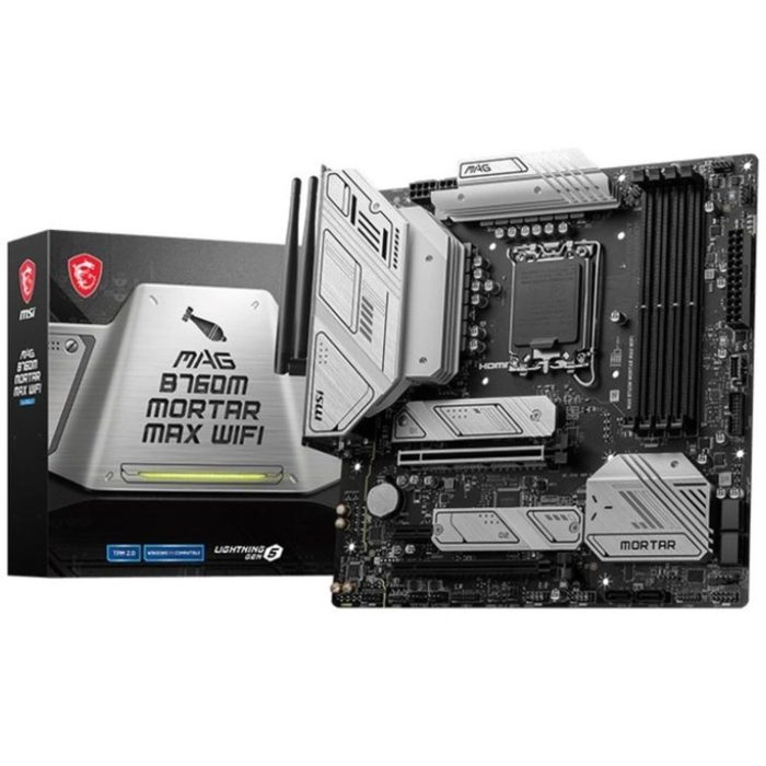 ⁦MSI MAG B760M MORATORWIFI DDR4⁩ - الصورة ⁦1⁩