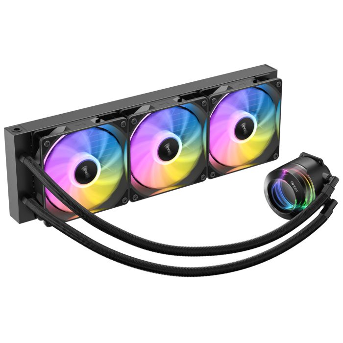⁦VORTEX LUM 360 ARGB BLACK⁩ - الصورة ⁦4⁩