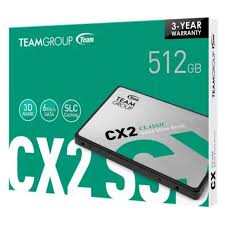 TEAMGROUP  CX2 SSD SATA 512GB