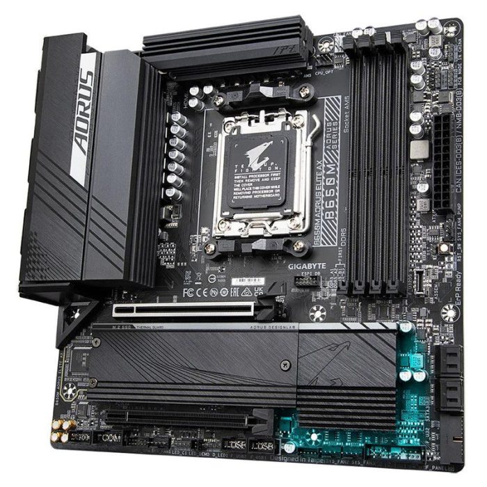⁦GIGABYTE B650M AORUS ELITE AX⁩ - الصورة ⁦3⁩
