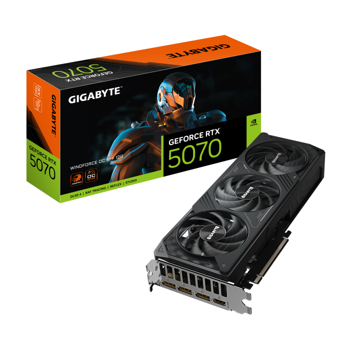 ⁦GIGABYTE RTX 5070 12GB WIDFORCE OC⁩ - الصورة ⁦1⁩