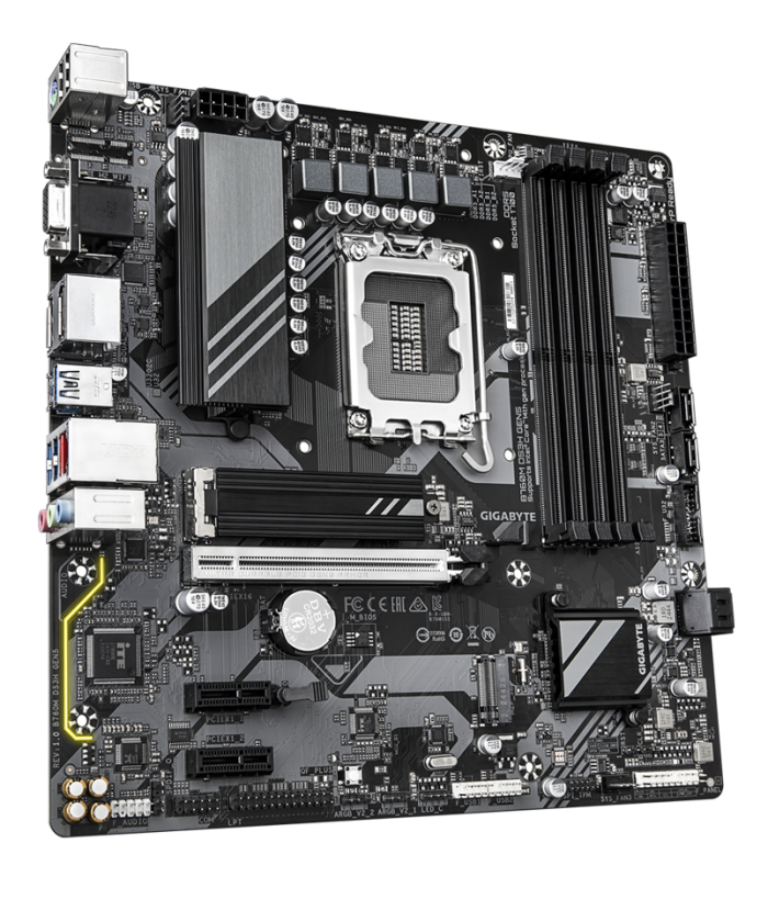 ⁦GIGABYTE B760M DS3H DDR5 GEN5⁩ - الصورة ⁦3⁩