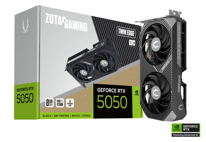 ⁦ZOTAC RTX 5050 8GB TWINEDGE⁩ - الصورة ⁦1⁩
