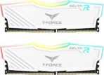 ⁦T-FORCE DELTA RGB 16GB 8GBX2 3600MHZ WHITE⁩ - الصورة ⁦2⁩